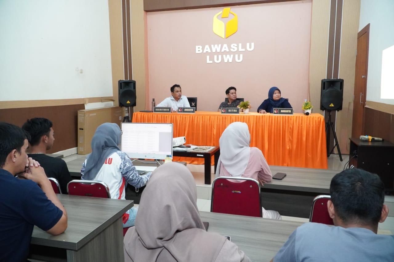 Dokumentasi rapat pengelolaan BMN