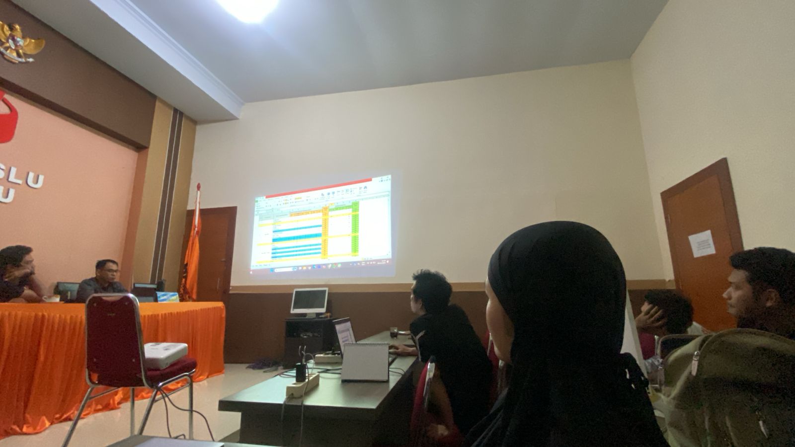 dokumentasi Rapat Persiapan Uji petik